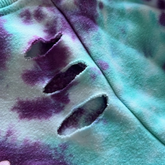 Champion Girls Tie Dye Sweatshirt - Picture 2 of 4